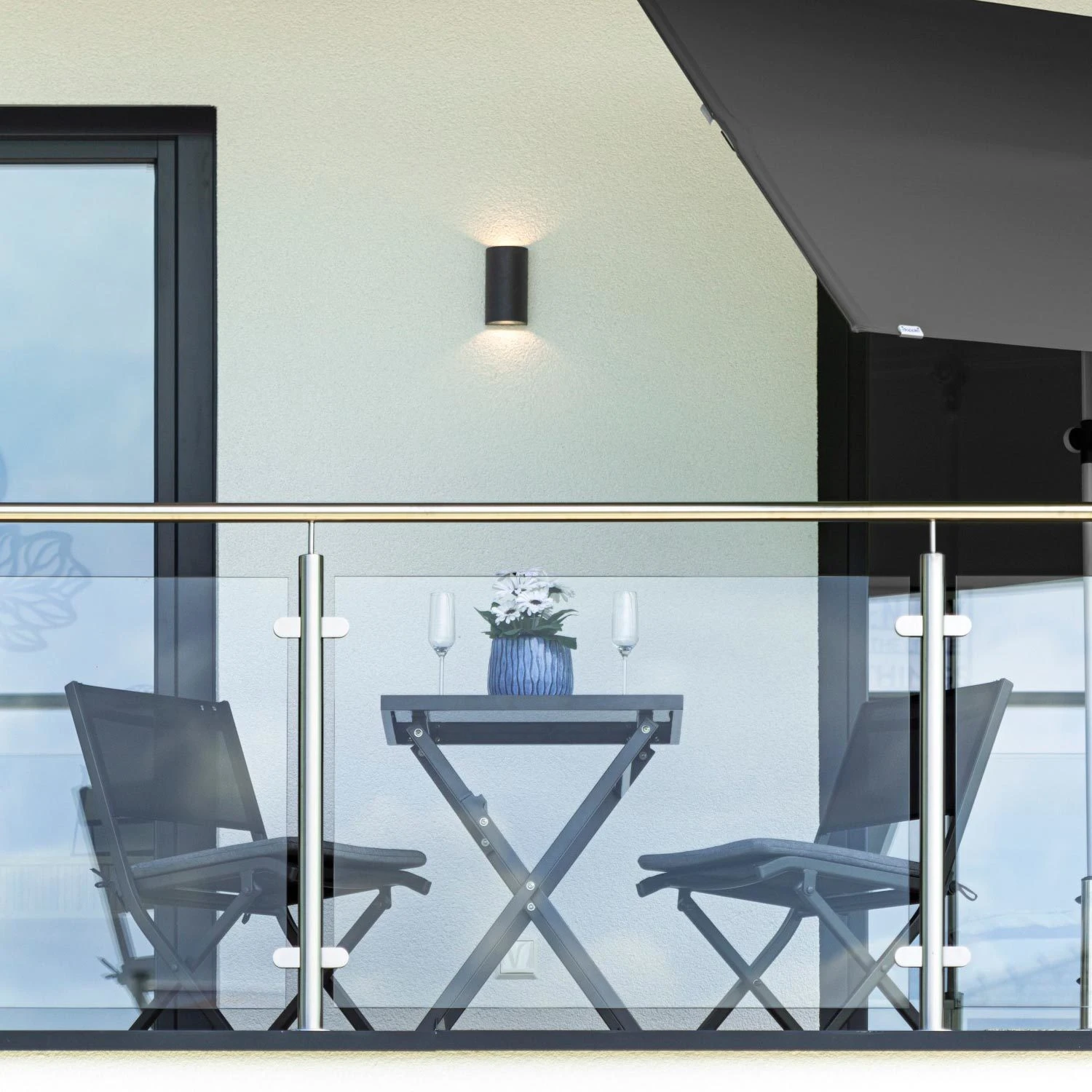 Doppler Alu-Balkonset 'Expert', 3-tlg., Anthrazit 3 Doppler Alu-Balkonset 'Expert', 3-tlg., Anthrazit – Bild 3