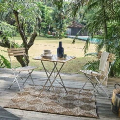 Biergartenset 'Sheffield', 3tlg., Silber/natur -Naturgrün Verkaufsgeschäft 3910302644 Biergartenset Sheffield 3tlg Stahlgestell Belattung FSC Akazie 3 102309