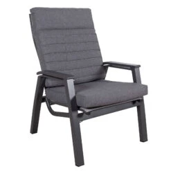 Loungesessel 'Paris', Grau/schwarz -Naturgrün Verkaufsgeschäft 3910302694 Loungesessel Paris inkl Auflage 13 118550