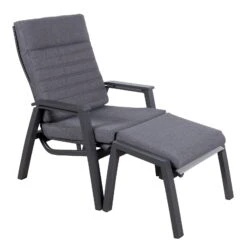 Loungesessel 'Paris', Grau/schwarz -Naturgrün Verkaufsgeschäft 3910302694 Loungesessel Paris inkl Auflage 8 118555