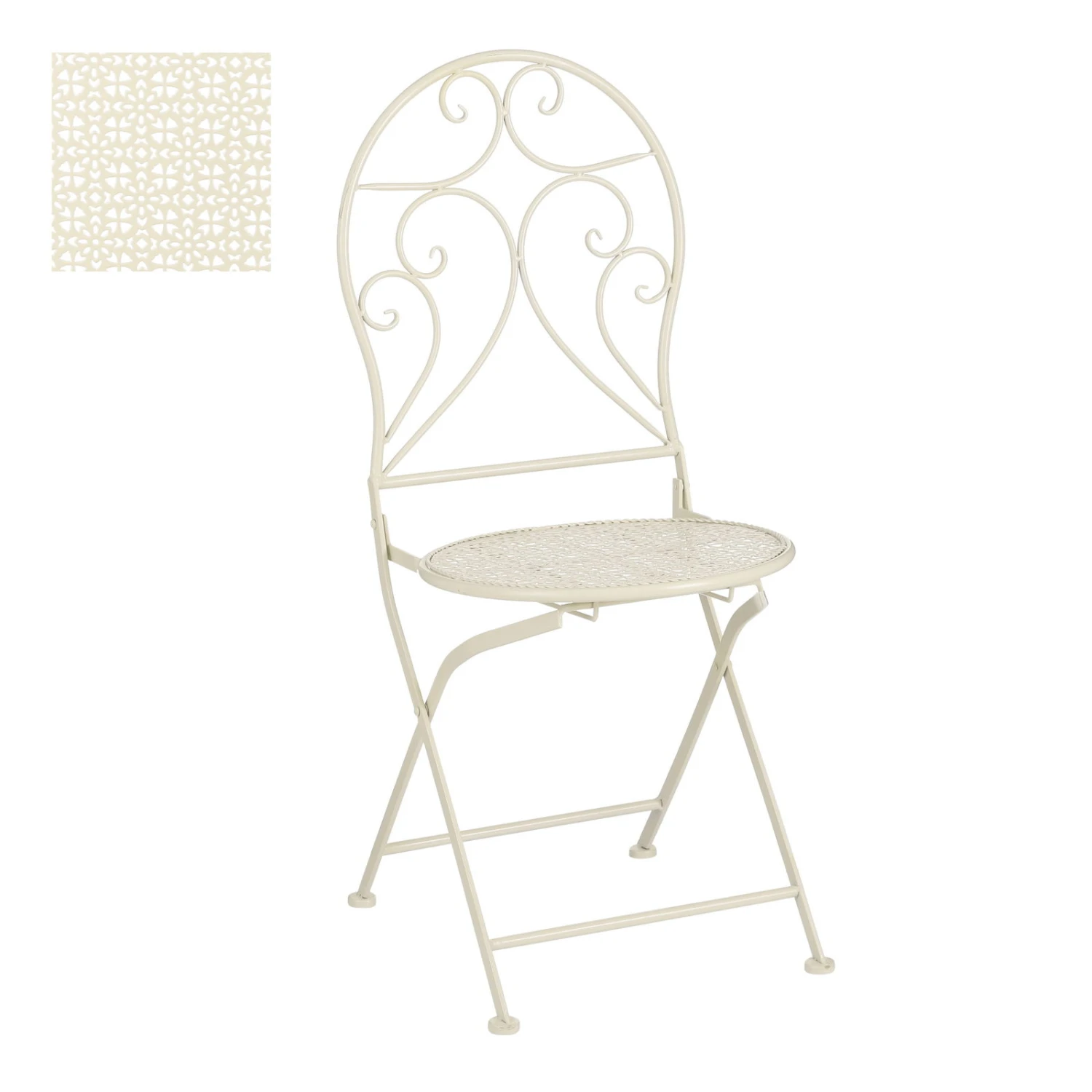 Klappstuhl 'Neta', Creme 1 Klappstuhl 'Neta', Creme