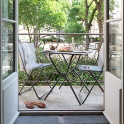 Lafuma Klappstuhl 'Chaise Balcony II', Terra, Ca. 83 X 44 X 48 Cm -Naturgrün Verkaufsgeschäft 3910302715 Klappstuhl Chaise Balcony II Batyline terre 14 118641