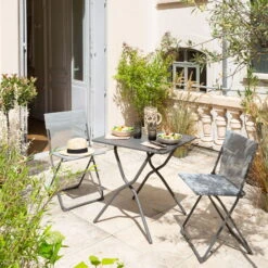 Lafuma Klappstuhl 'Chaise Balcony II', Terra, Ca. 83 X 44 X 48 Cm -Naturgrün Verkaufsgeschäft 3910302715 Klappstuhl Chaise Balcony II Batyline terre 19 118638