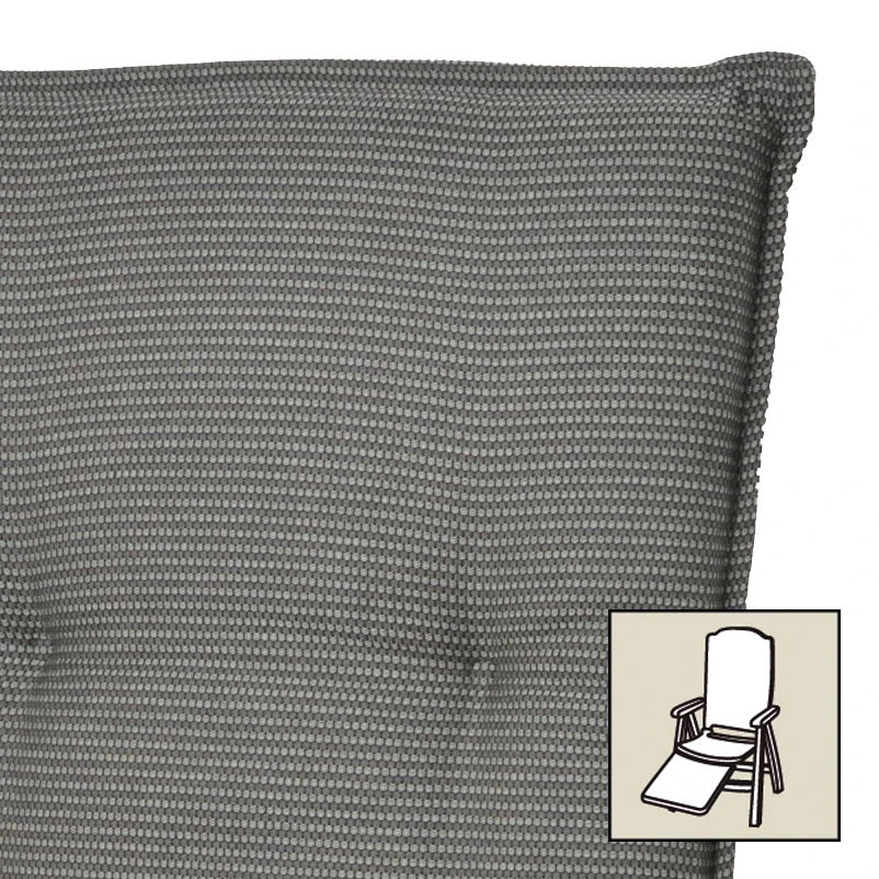 Doppler Relaxauflage Dessin 7040 Anthrazit, Ca. 170x48 Cm 1 Doppler Relaxauflage Dessin 7040 Anthrazit, Ca. 170x48 Cm