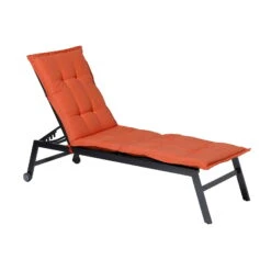 Madison Liegenauflage 'Panama', Orange, Ca. 200 X 60 Cm -Naturgrün Verkaufsgeschäft 3910408960 Liegenauflage Panama Flame orange 2 97450