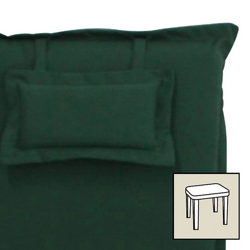 Hockerauflage 'Olivia 61', Grün, Ca. 54 X 54 X 8 Cm 1 Hockerauflage 'Olivia 61', Grün, Ca. 54 X 54 X 8 Cm