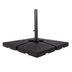 Doppler 4 Beschwerplatten Mit Tragegriff, Befüllbar Bis 35 Kg, Ca. 52 X 52 X 12 Cm -Naturgrün Verkaufsgeschäft 3910503026 Beschwererplatte fuellbar 4er Set 35kg ca 50x50x12cm 7 73140