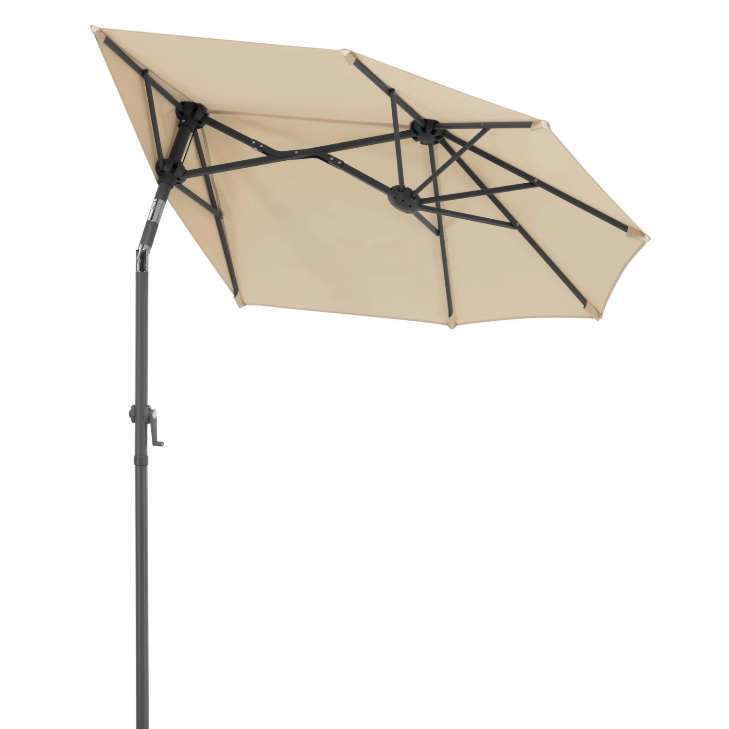 Balkonschirm Salerno Mezza, Mit Schutzhülle, Ca. 150 X 150 Cm, Natur 3 Balkonschirm Salerno Mezza, Mit Schutzhülle, Ca. 150 X 150 Cm, Natur – Bild 3