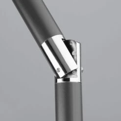 Mittelstockschirm 'Bilbao', Ca. 210 X 130 Cm -Naturgrün Verkaufsgeschäft 3910503142 Sonnenschirm Bilbao silbergrau 4 90430