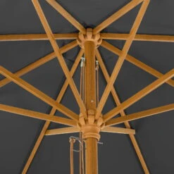 Mittelstockschirm 'Malaga', Ø Ca. 300 Cm -Naturgrün Verkaufsgeschäft 3910503157 Sonnenschirm Malaga anthrazit 4 90502