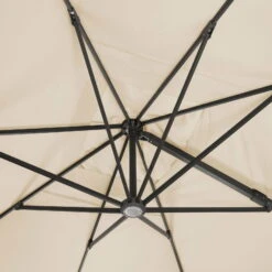 Sonnenschirm 'Rhodos Grande', Ø 400 Cm, Natur -Naturgrün Verkaufsgeschäft 3910503201 Sonnenschirm Rhodos Grande natur 3 91543