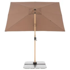 Pendelschirm 'Alu-Wood Ultra AX', Ca. 300 X 220 Cm -Naturgrün Verkaufsgeschäft 3910503249 Pendelschirm Alu Wood Ultra AX 2 99000