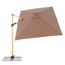 Pendelschirm 'Alu-Wood Ultra AX', Ca. 300 X 220 Cm -Naturgrün Verkaufsgeschäft 3910503249 Pendelschirm Alu Wood Ultra AX 7 99005