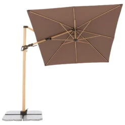 Pendelschirm 'Alu-Wood Ultra AX', Ca. 300 X 220 Cm -Naturgrün Verkaufsgeschäft 3910503249 Pendelschirm Alu Wood Ultra AX 9 98997