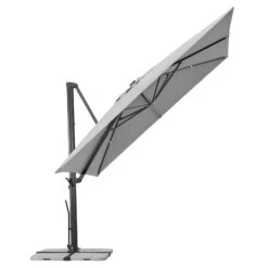 Sonnenschirm 'Rhodos Smart', Ca. 300 X 300 Cm 19 Sonnenschirm 'Rhodos Smart', Ca. 300 X 300 Cm -Naturgrün Verkaufsgeschäft 3910503269 Sonnenschirm Rhodos Smart silbergrau 17 103227