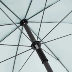 Doppler Beach-Sonnenschirm 'Como', Hellblau, Ø Ca. 160 Cm -Naturgrün Verkaufsgeschäft 3910503288 beach sonnenschirm hellblau 1 120138