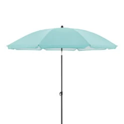 Doppler Beach-Sonnenschirm 'Como', Hellblau, Ø Ca. 160 Cm -Naturgrün Verkaufsgeschäft 3910503288 beach sonnenschirm hellblau 8 120139