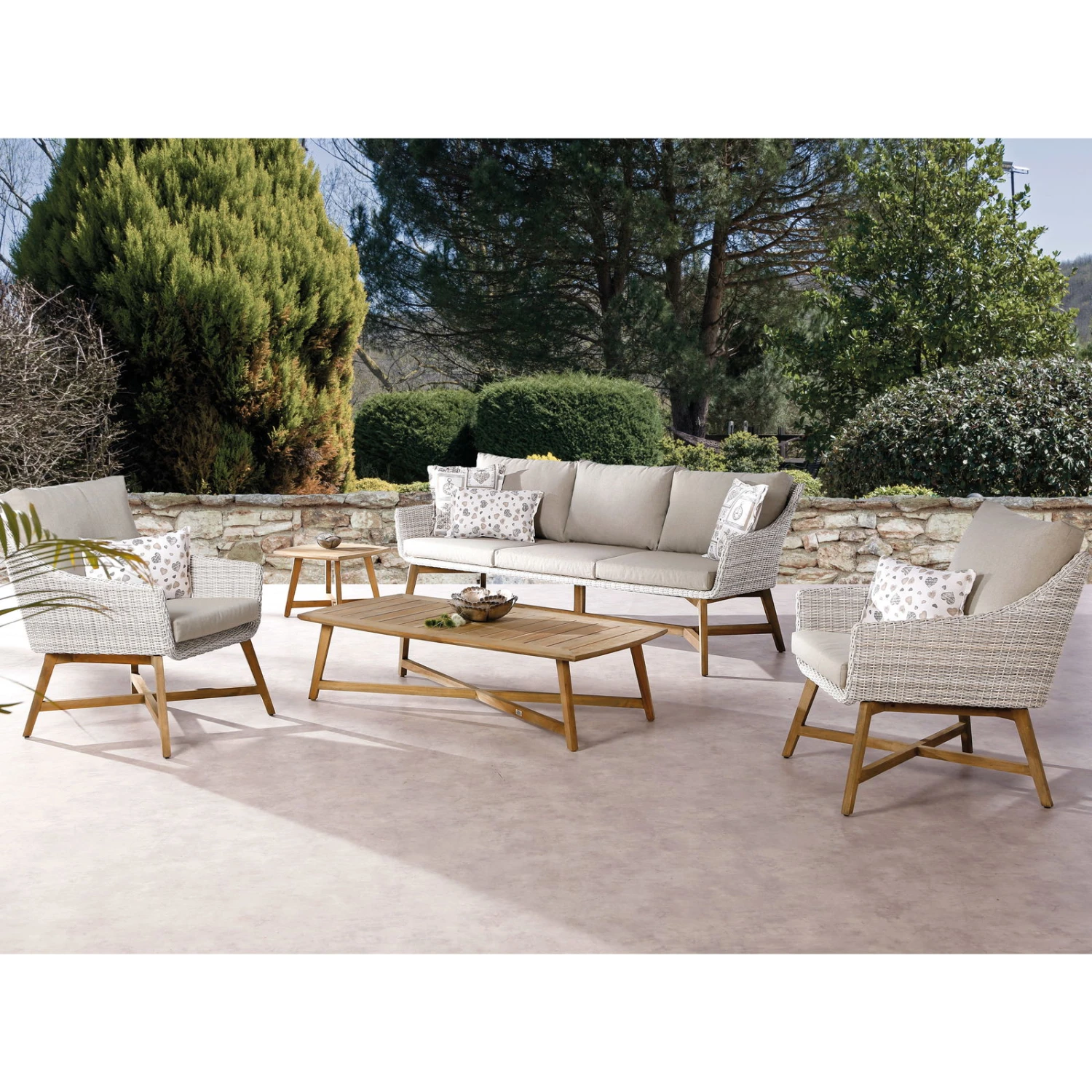 Best Couch-Tisch "Paterna" Aus Teakholz, Ca. 140x70x35 Cm 2 Best Couch-Tisch "Paterna" Aus Teakholz, Ca. 140x70x35 Cm – Bild 2