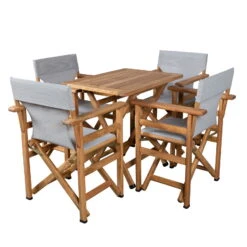 Holztisch 'Matera', Buchenholz, Ca. 80 X 60 X 75 Cm -Naturgrün Verkaufsgeschäft 3910700456 Holztisch Matera 80x60cm 4 102340