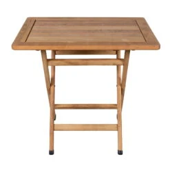 Holztisch 'Matera', Buchenholz, Ca. 80 X 60 X 75 Cm -Naturgrün Verkaufsgeschäft 3910700456 Holztisch Matera 80x60cm 7 102341