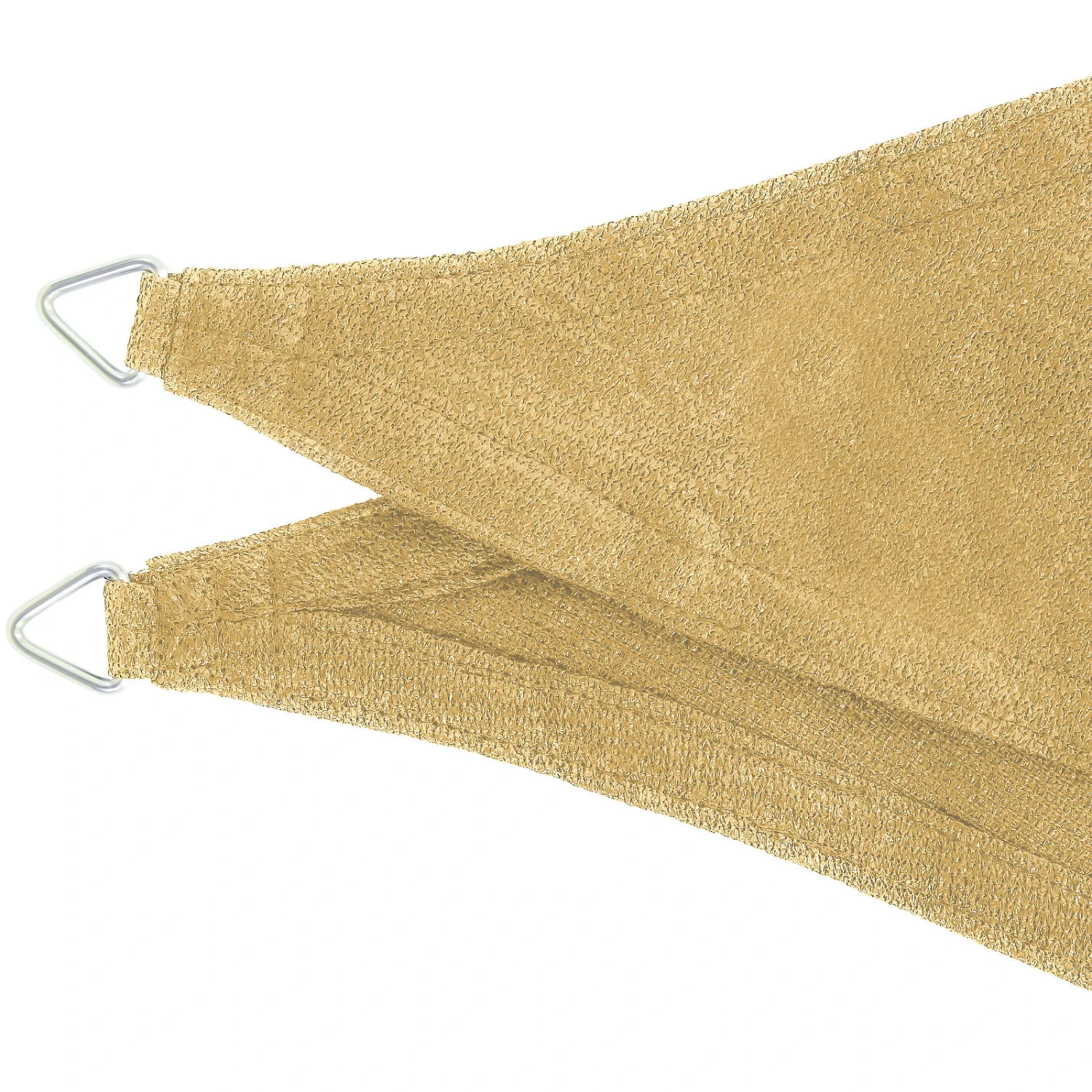 Sonnensegel 'Teneriffa', 500 X 500 Cm, HDPE-Gewebe, Natur 2 Sonnensegel 'Teneriffa', 500 X 500 Cm, HDPE-Gewebe, Natur – Bild 2