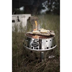 Holzkohlegrill Petromax Atago, Grau, Edelstahl, Ca. 28 X 40 X 40 Cm -Naturgrün Verkaufsgeschäft 3920100763 holzkohlegrill petromax atago 4 121044