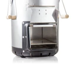 Raketenofen Petromax, Grau, Edelstahl, Ca. Ø 23,5 X H 33 Cm -Naturgrün Verkaufsgeschäft 3920100764 petromax raketenofen 3 121051