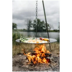 Hängeschale Petromax, Schwarz, Stahl, Ca. Ø 56 X H 28,7 Cm -Naturgrün Verkaufsgeschäft 3920150157 petromax haenge feuerschale fuer dreibein 2 121063