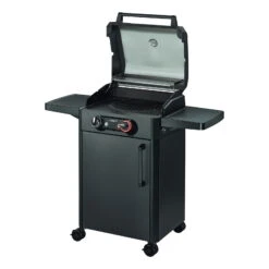 Elektrogrill 'eFlow PRO 2', Graphit Matt -Naturgrün Verkaufsgeschäft 3920300088 elektrogrill eflow pro 2 seitlich geoeffnet 1 121278
