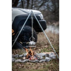 Petromax-Dreibein Mit Ketten & Haken, Grau, Metall, Höhe Ca. 88-144 Cm -Naturgrün Verkaufsgeschäft 3920502251 petromax dreibein mit ketten haken 2 121067