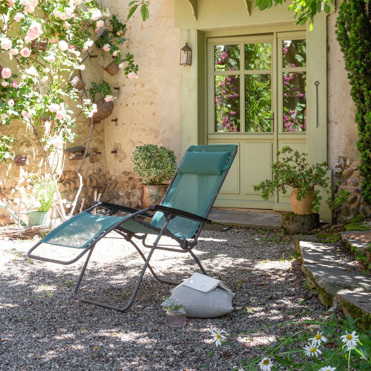 Lafuma Relaxsessel 'R Clip', Grün, Batyline® 3 Lafuma Relaxsessel 'R Clip', Grün, Batyline® – Bild 3