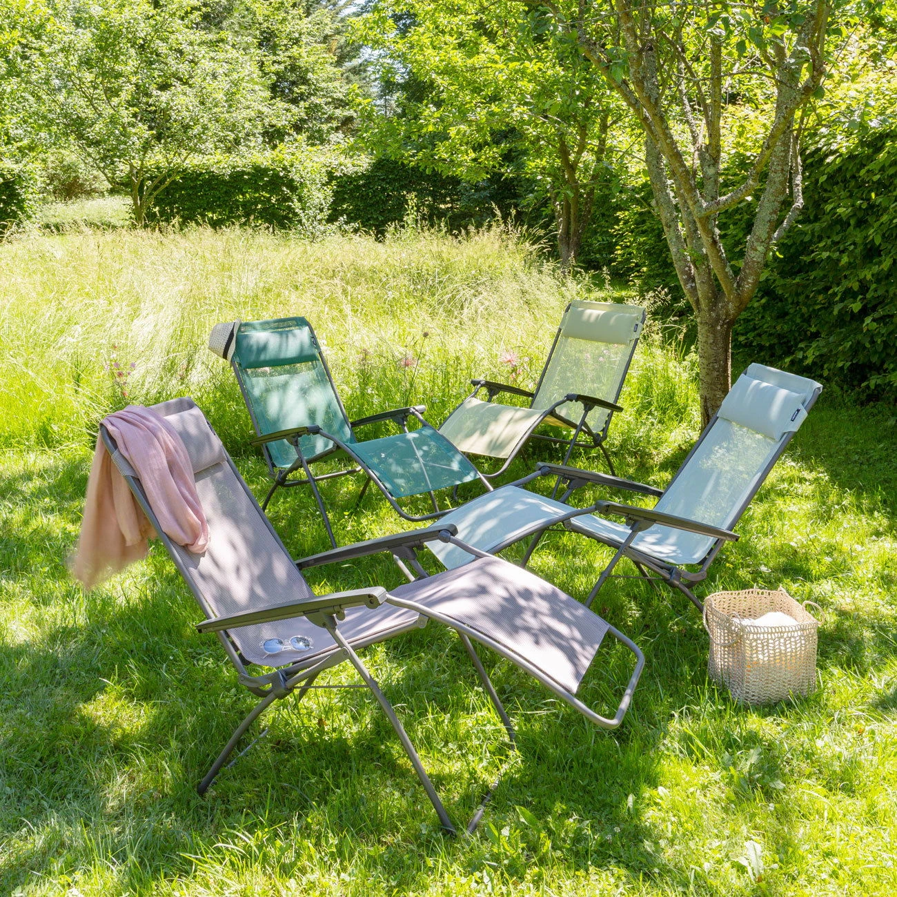 Lafuma Relaxsessel 'R Clip', Grün, Batyline® 6 Lafuma Relaxsessel 'R Clip', Grün, Batyline® – Bild 6