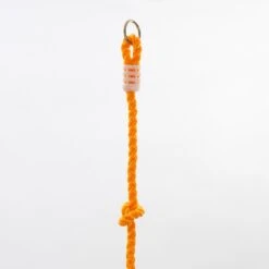 Kletterseil Mit 4 Knoten, Orange, L190 X Ø20 Cm -Naturgrün Verkaufsgeschäft 3940100140 Kletterseil orange 190cm lang 4 Knoten 2 1 102366