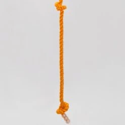 Kletterseil Mit 4 Knoten, Orange, L190 X Ø20 Cm -Naturgrün Verkaufsgeschäft 3940100140 Kletterseil orange 190cm lang 4 Knoten 2 2 102367