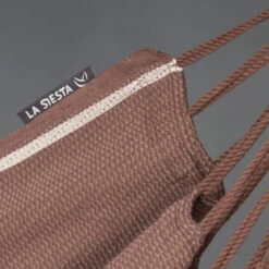 LA SIESTA Hängestuhl Lounger Habana Chocolate, Aus Bio-Baumwolle -Naturgrün Verkaufsgeschäft 3940200258 Haengestuhl Lounger Habana chocolate BioBaumwolle 03 47089