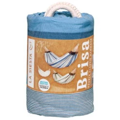 LA SIESTA Doppel-Hängematte 'Brisa', Sea Salt -Naturgrün Verkaufsgeschäft 3940200305 Doppel Haengematte Brisa Sea Salt wetterbestaendig 7 86038