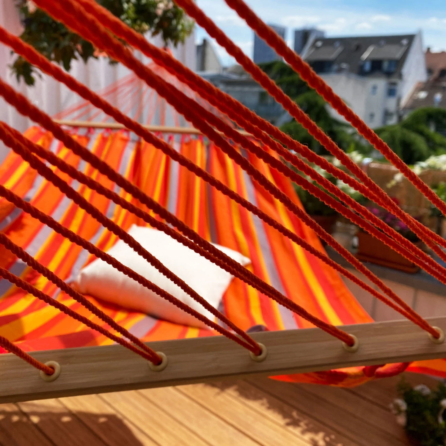 LA SIESTA Doppel-Stabhängematte 'Alisio' 3 LA SIESTA Doppel-Stabhängematte 'Alisio' – Bild 3