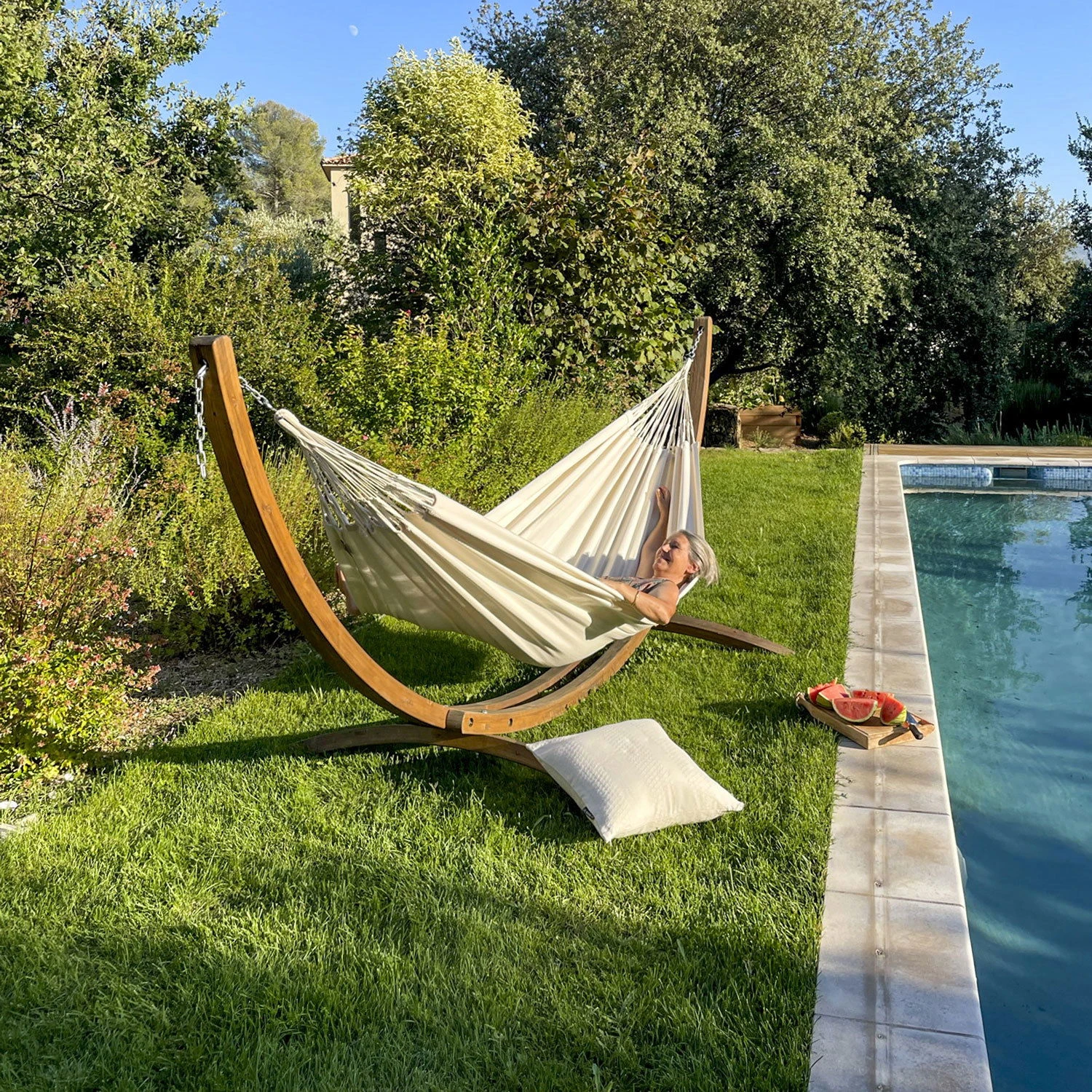 LA SIESTA Hängematte 'Modesta', Latte 2 LA SIESTA Hängematte 'Modesta', Latte – Bild 2