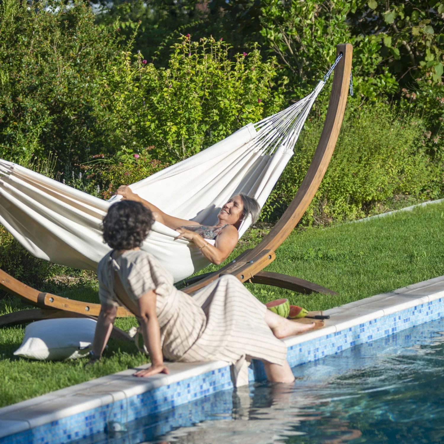 LA SIESTA Hängematte 'Modesta', Latte 3 LA SIESTA Hängematte 'Modesta', Latte – Bild 3