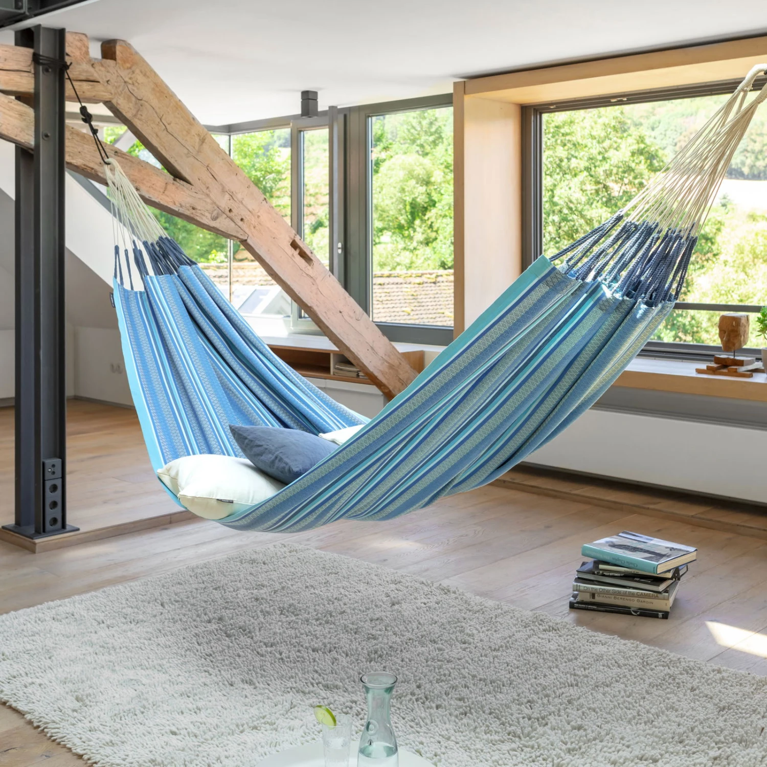 LA SIESTA Hängematte 'Modesta', Azure 2 LA SIESTA Hängematte 'Modesta', Azure – Bild 2