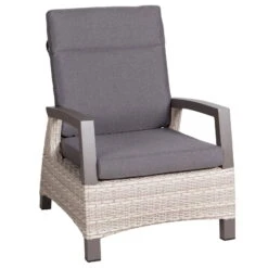 Geflechtsessel 'Neuseeland' Inkl. Auflagen -Naturgrün Verkaufsgeschäft 3950101001 Geflechtsessel Neuseeland Alugestell Geflecht inkl Auflage 6 83672