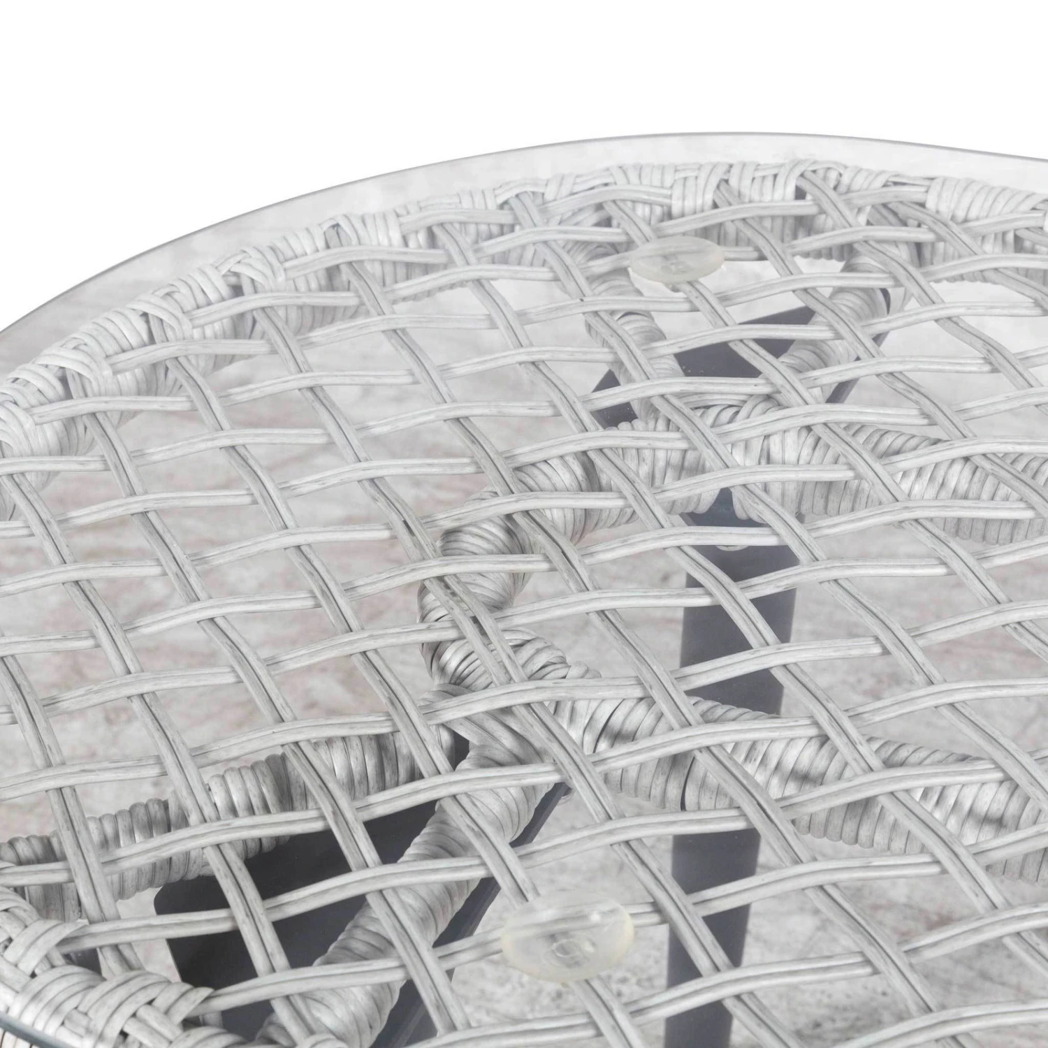 Sitzmöbelgruppe 'Nairobi' Inkl. Auflagen, 4-teilig, Grau 5 Sitzmöbelgruppe 'Nairobi' Inkl. Auflagen, 4-teilig, Grau – Bild 5