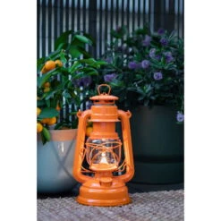Feuerhand Sturmlaterne 'Baby Special 267', Orange, 26,5 X 13,5 X 15 Cm -Naturgrün Verkaufsgeschäft 3990100185 feuerhand sturmlaterne 1 1 121551