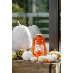 Feuerhand Sturmlaterne 'Baby Special 267', Orange, 26,5 X 13,5 X 15 Cm -Naturgrün Verkaufsgeschäft 3990100185 feuerhand sturmlaterne 3 121548