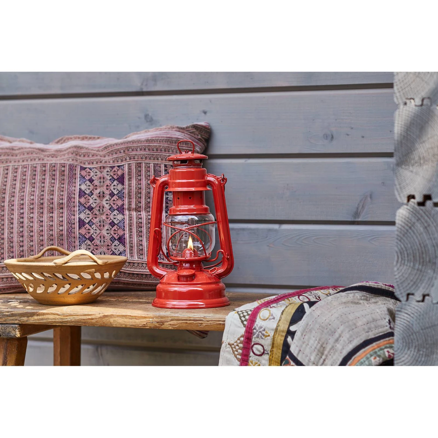 Feuerhand Sturmlaterne 'Baby Special 276', Brick Red, 26,5 X 13,5 X 15 Cm 1 Feuerhand Sturmlaterne 'Baby Special 276', Brick Red, 26,5 X 13,5 X 15 Cm