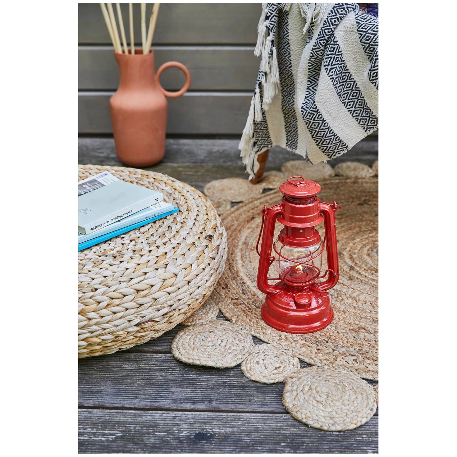 Feuerhand Sturmlaterne 'Baby Special 276', Brick Red, 26,5 X 13,5 X 15 Cm 3 Feuerhand Sturmlaterne 'Baby Special 276', Brick Red, 26,5 X 13,5 X 15 Cm – Bild 3