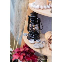 Feuerhand Sturmlaterne 'Baby Special 276', Tiefschwarz, 26,5 X 13,5 X 15 Cm -Naturgrün Verkaufsgeschäft 3990100199 feuerhand sturmlaterne 1 1 121843