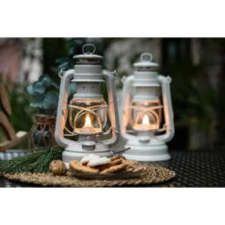 Feuerhand Sturmlaterne 'Baby Special 276', Softbeige, 26,5 X 13,5 X 15 Cm -Naturgrün Verkaufsgeschäft 3990100200 feuerhand sturmlaterne 2 121845