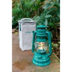 Feuerhand Sturmlaterne 'Baby Special 276', Teal Blue, 26,5 X 13,5 X 15 Cm -Naturgrün Verkaufsgeschäft 3990100202 feuerhand sturmlaterne 2 121856