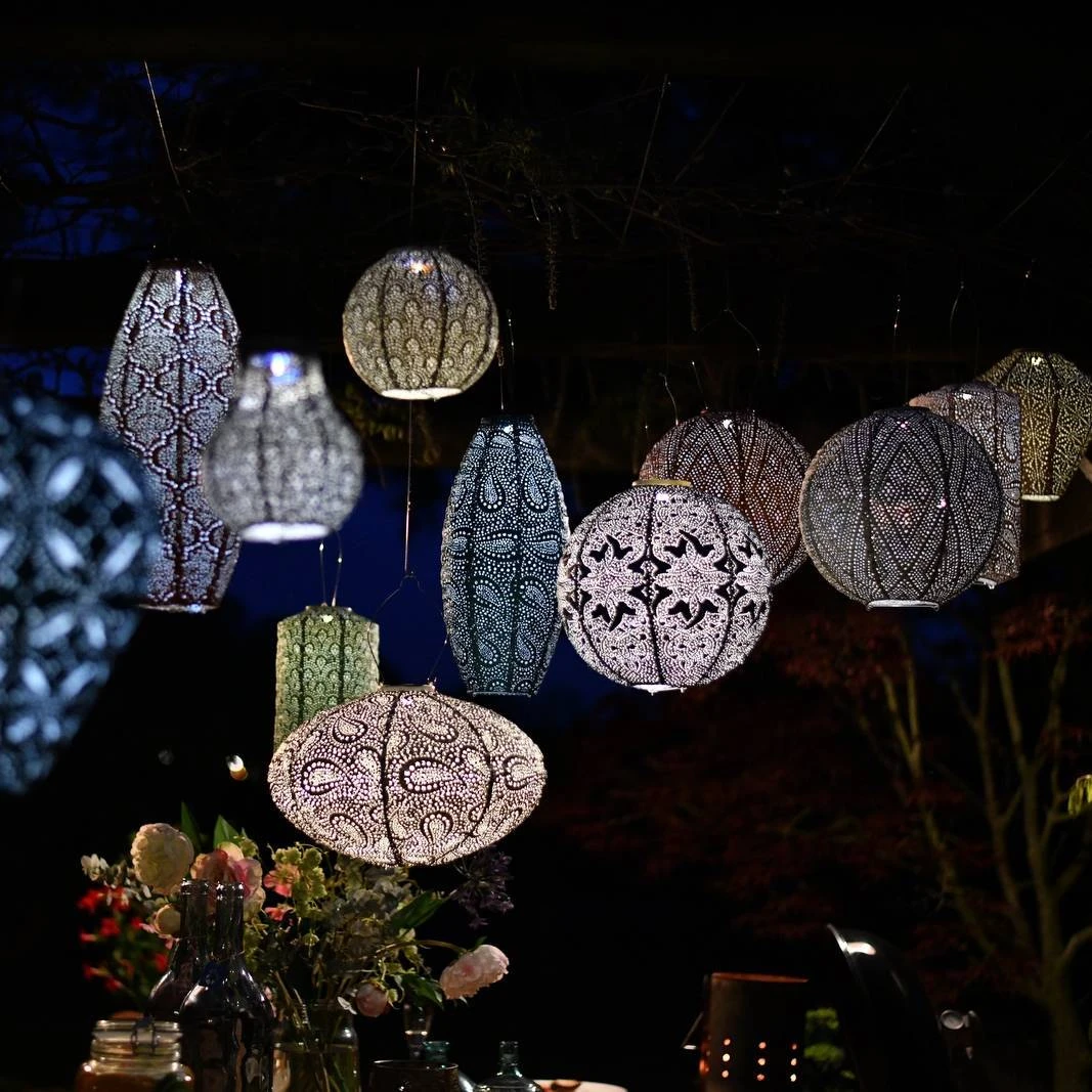 Solarlaterne 'Long Oval 20', Gold, Ø 20 X 45 Cm 9 Solarlaterne 'Long Oval 20', Gold, Ø 20 X 45 Cm – Bild 9